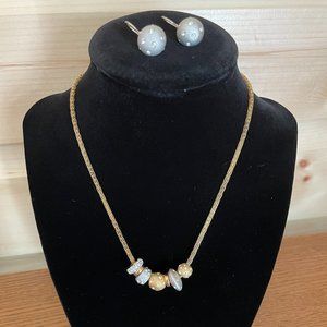 Swarovski Necklace & Earrings